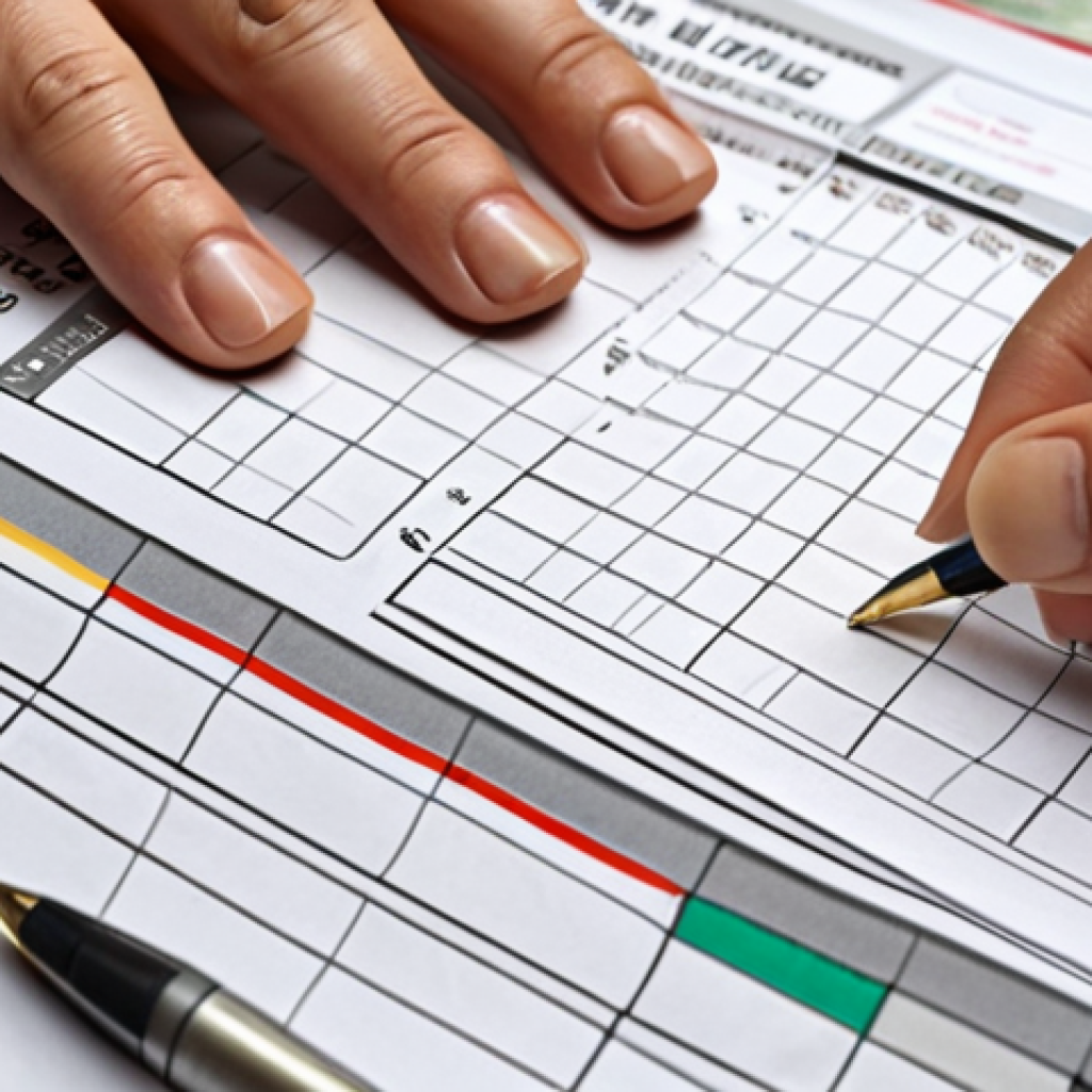 A person creating a household income and expense ledger to track their spending habits and identify areas for potential savings.