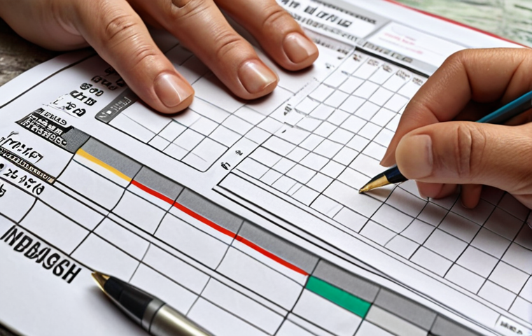 A person creating a household income and expense ledger to track their spending habits and identify areas for potential savings.